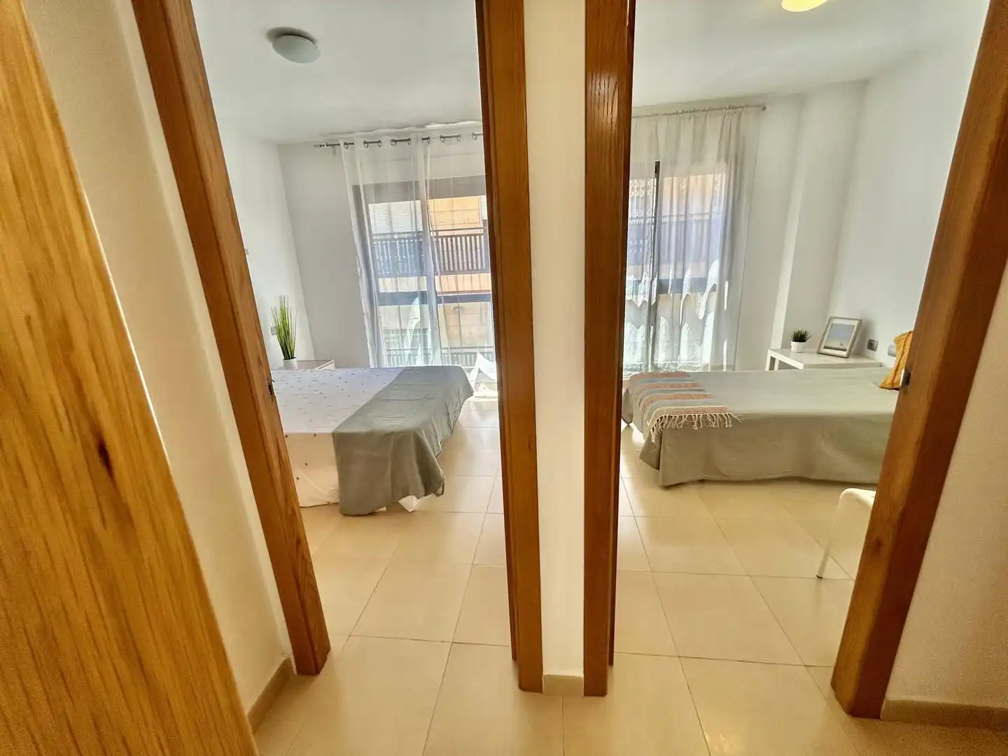 Bedroom of Flat for sale in Murcia  with Air Conditioner