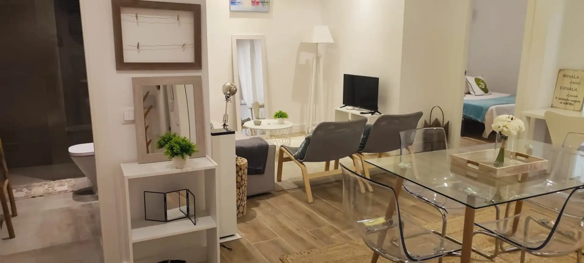 Sala de estar de Piso de alquiler en Madrid con Calefacción