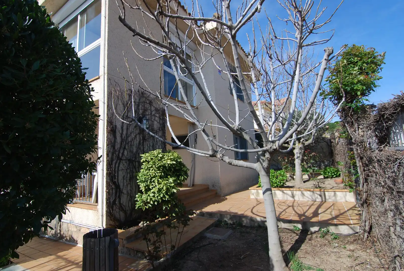 Exterior view of Houses for sale in Navas del Rey  with Heating