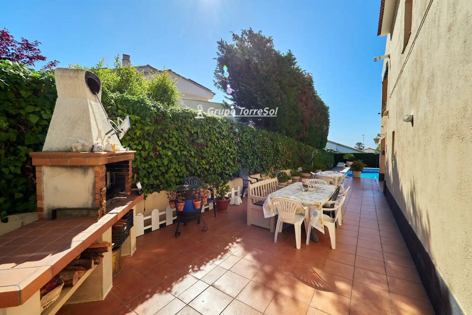 Terraza de Casa o chalet en venta en El Vendrell con Calefacción, Terraza y Piscina