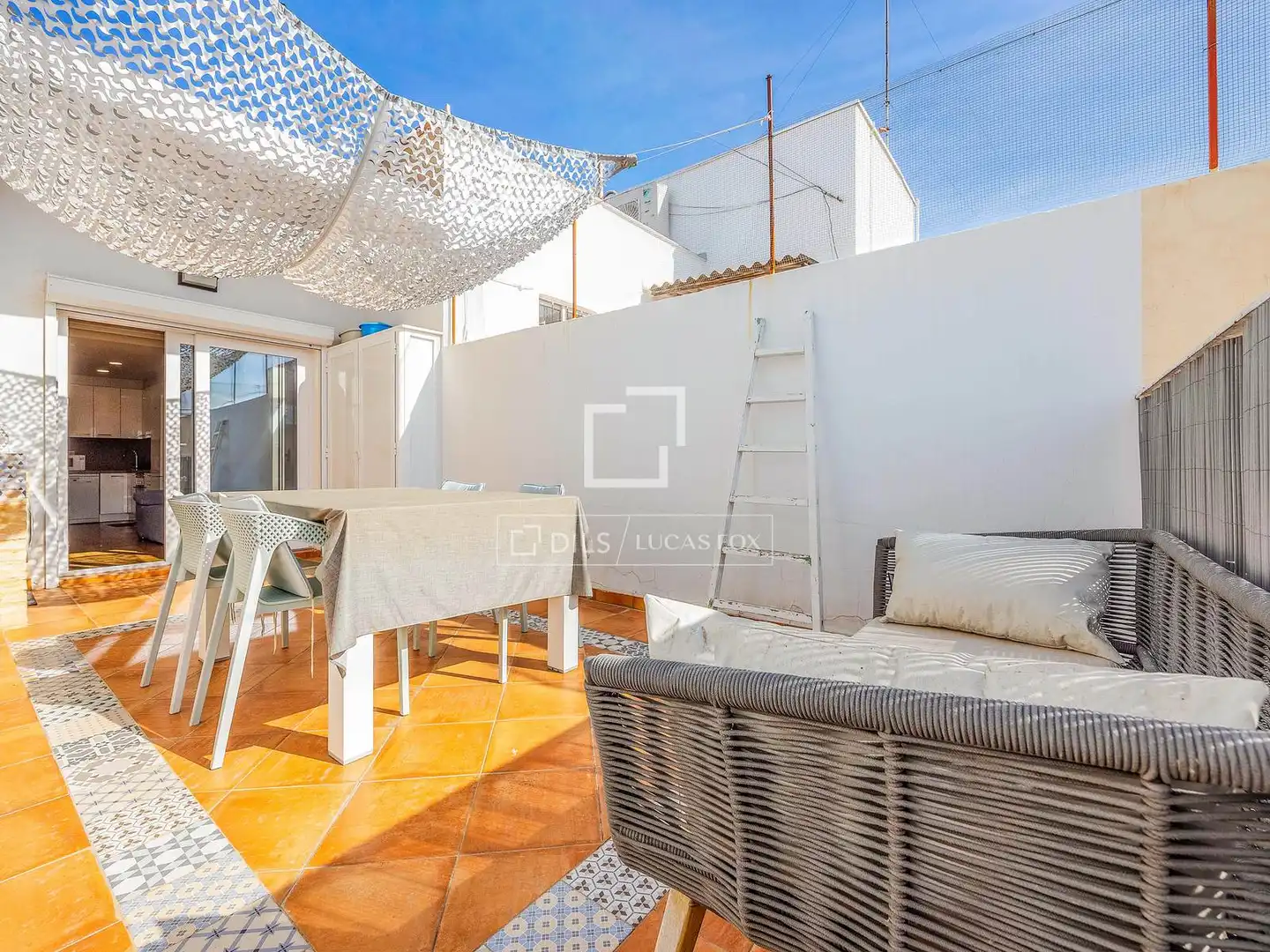 Terrassa de Àtic de lloguer en Valencia amb Aire condicionat, Parquet i Terrassa