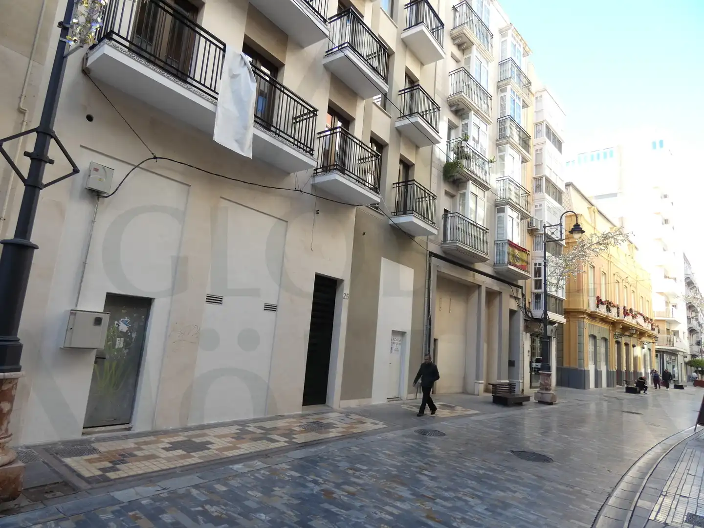 Vista exterior de Local de alquiler en Cartagena