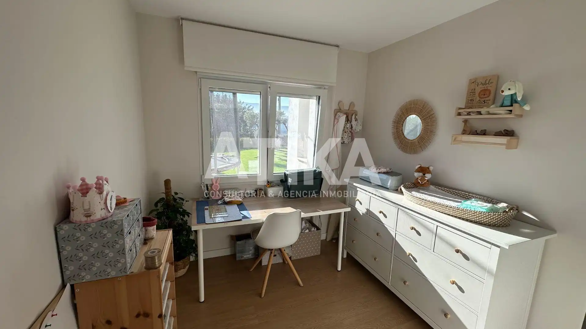 Bedroom of Houses for sale in Ontinyent  with Air Conditioner, Private garden and Parquet flooring