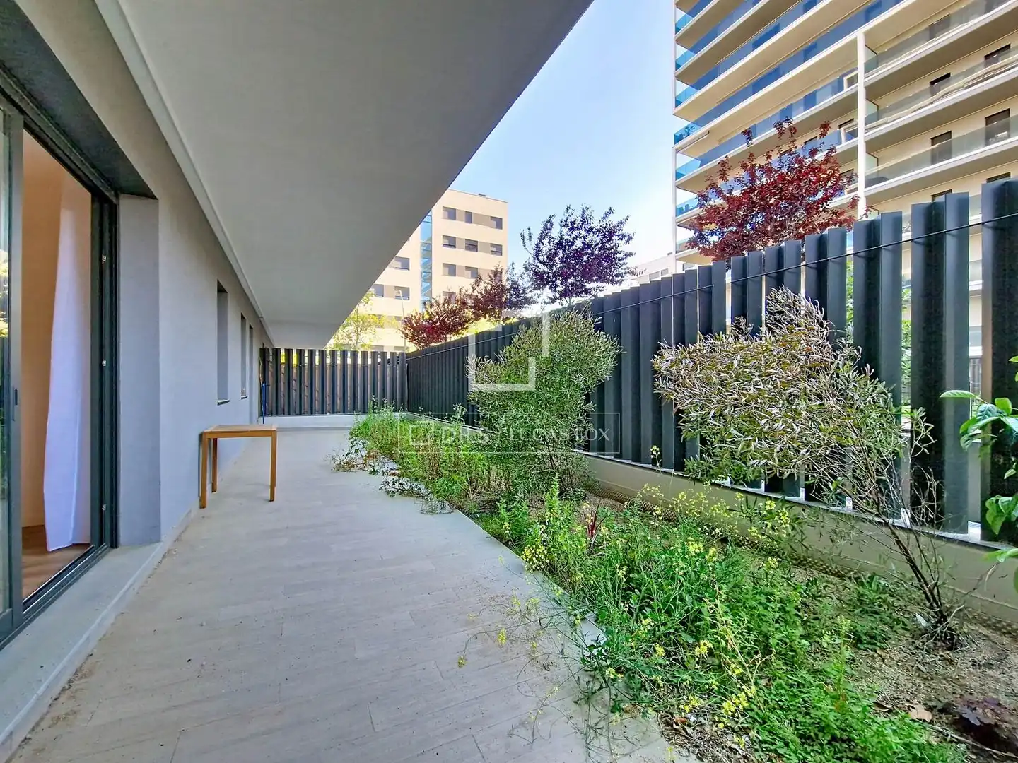 Terrasse von Wohnung zur Miete in Vilanova i la Geltrú mit Klimaanlage, Heizung und Parkett