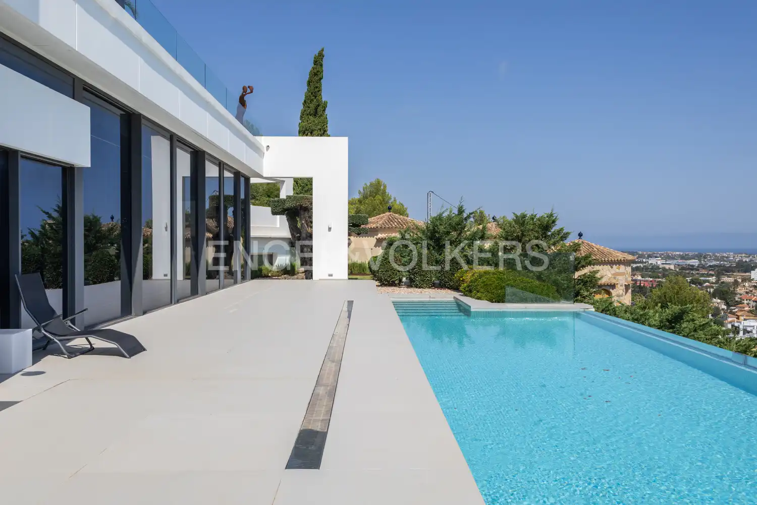 Außenansicht von Haus oder Chalet zur Miete in Dénia mit Klimaanlage, Heizung und Privatgarten