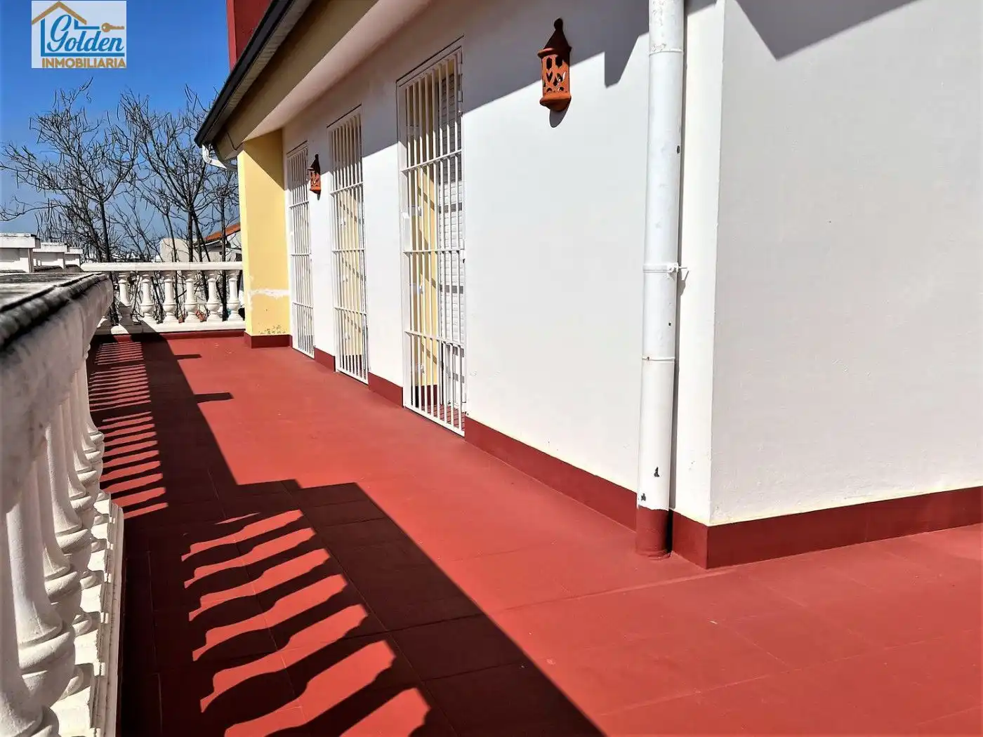 Terrassa de Casa o xalet en venda en Don Benito amb Aire condicionat, Jardí privat i Terrassa