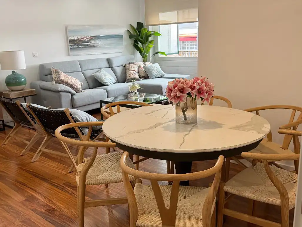 Esszimmer von Wohnung zum Verkauf in Getxo  mit Heizung, Terrasse und Internet
