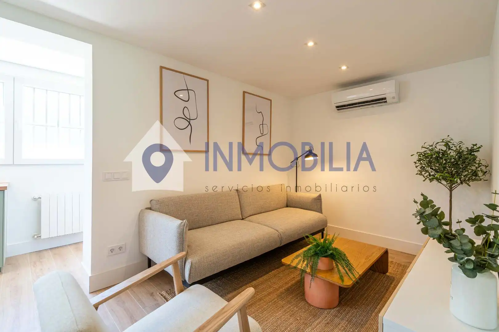 Bedroom of Flat for sale in Madrid  with Air Conditioner and Heating