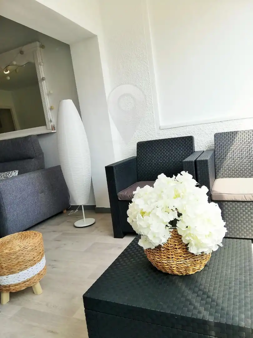 Sala de estar de Piso en venta en Roses con Aire acondicionado, Calefacción y Parquet