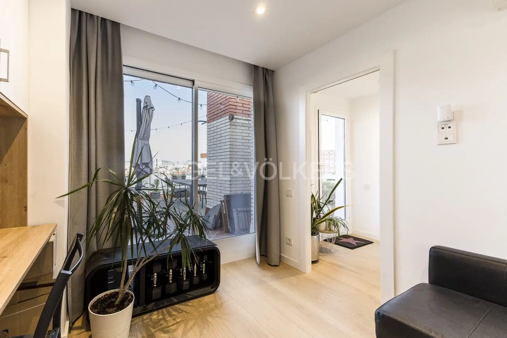 Terraza de Ático de alquiler en Eixample