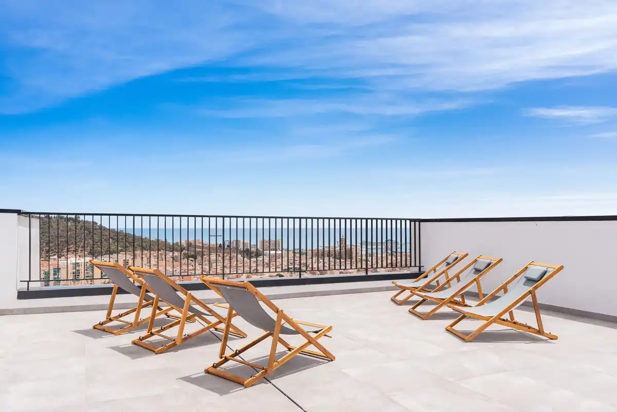 Terrassa de Apartament en venda en Málaga amb Aire condicionat, Calefacció i Moblat