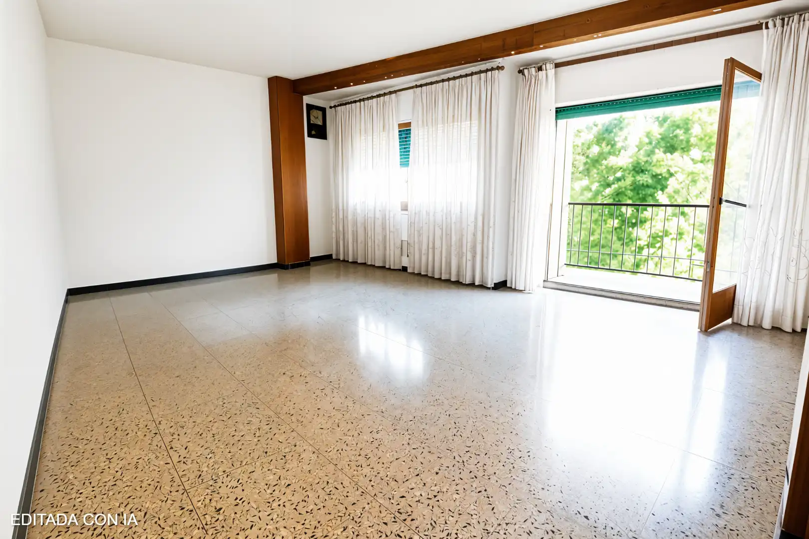 Wohnzimmer von Wohnung zum Verkauf in Barcelona mit Terrasse und Balkon