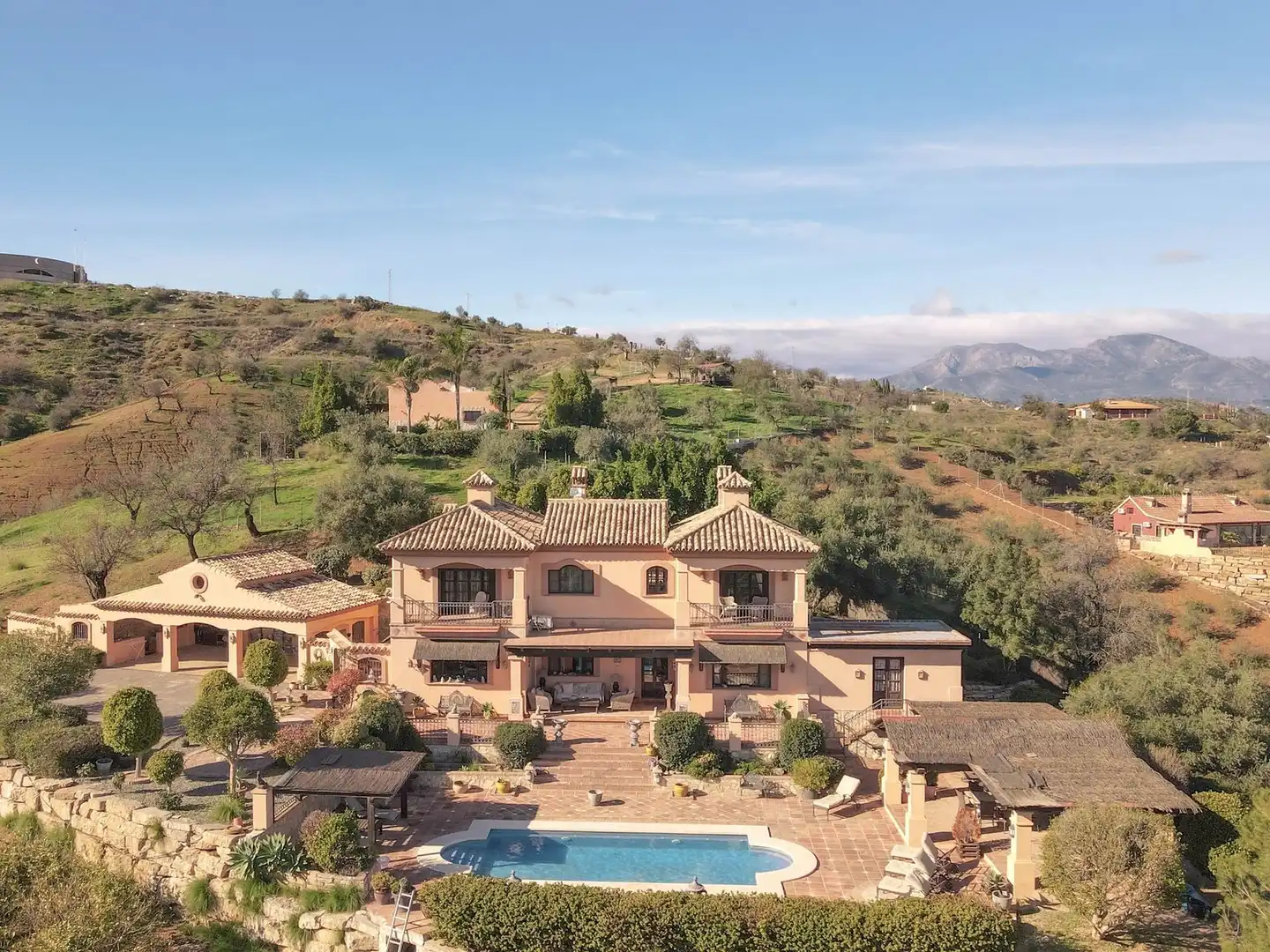 Vista exterior de Casa o chalet en venta en Monda con Aire acondicionado, Jardín privado y Trastero