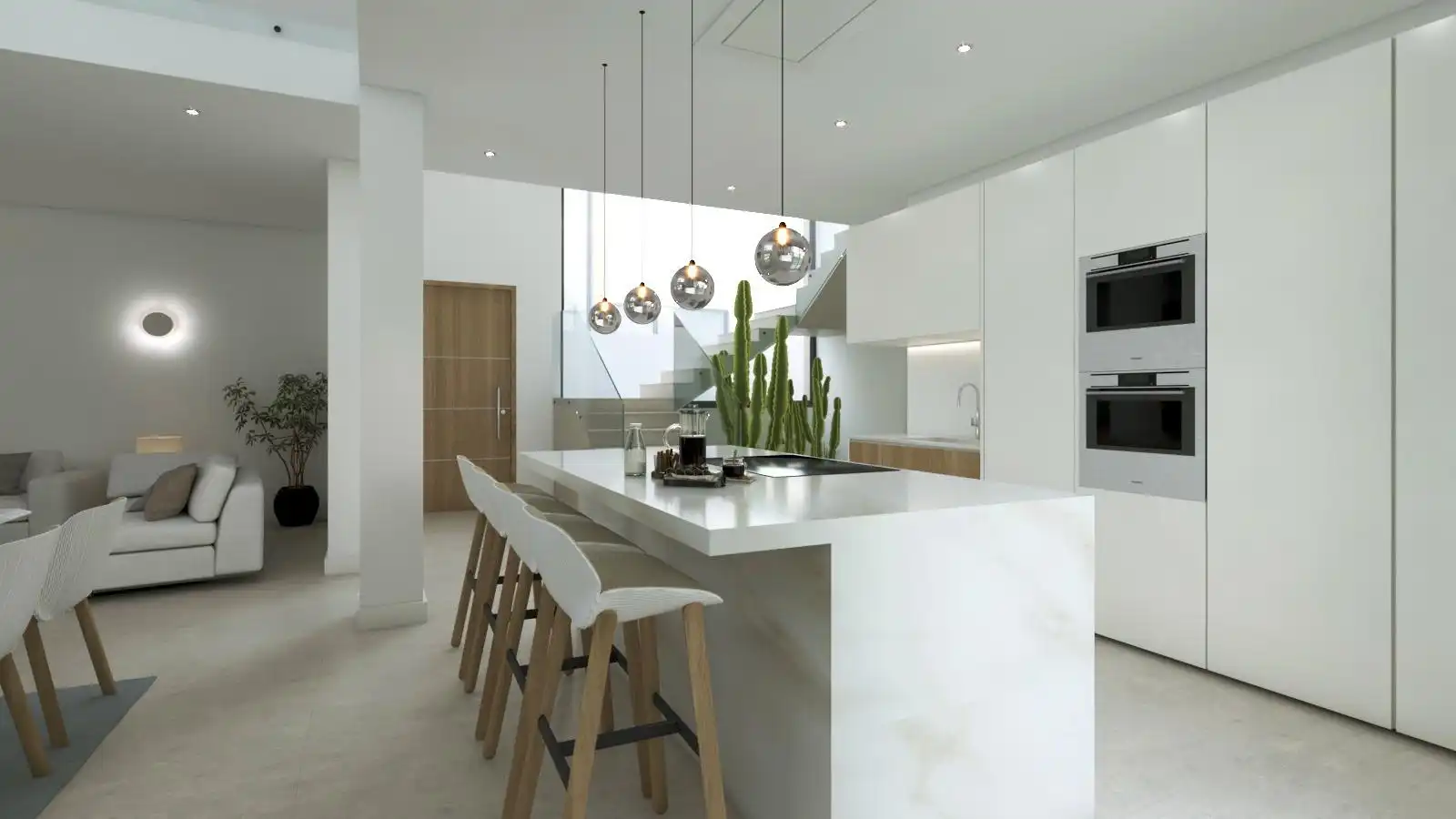 Cocina de Casa o chalet en venta en Manilva con Aire acondicionado, Terraza y Piscina