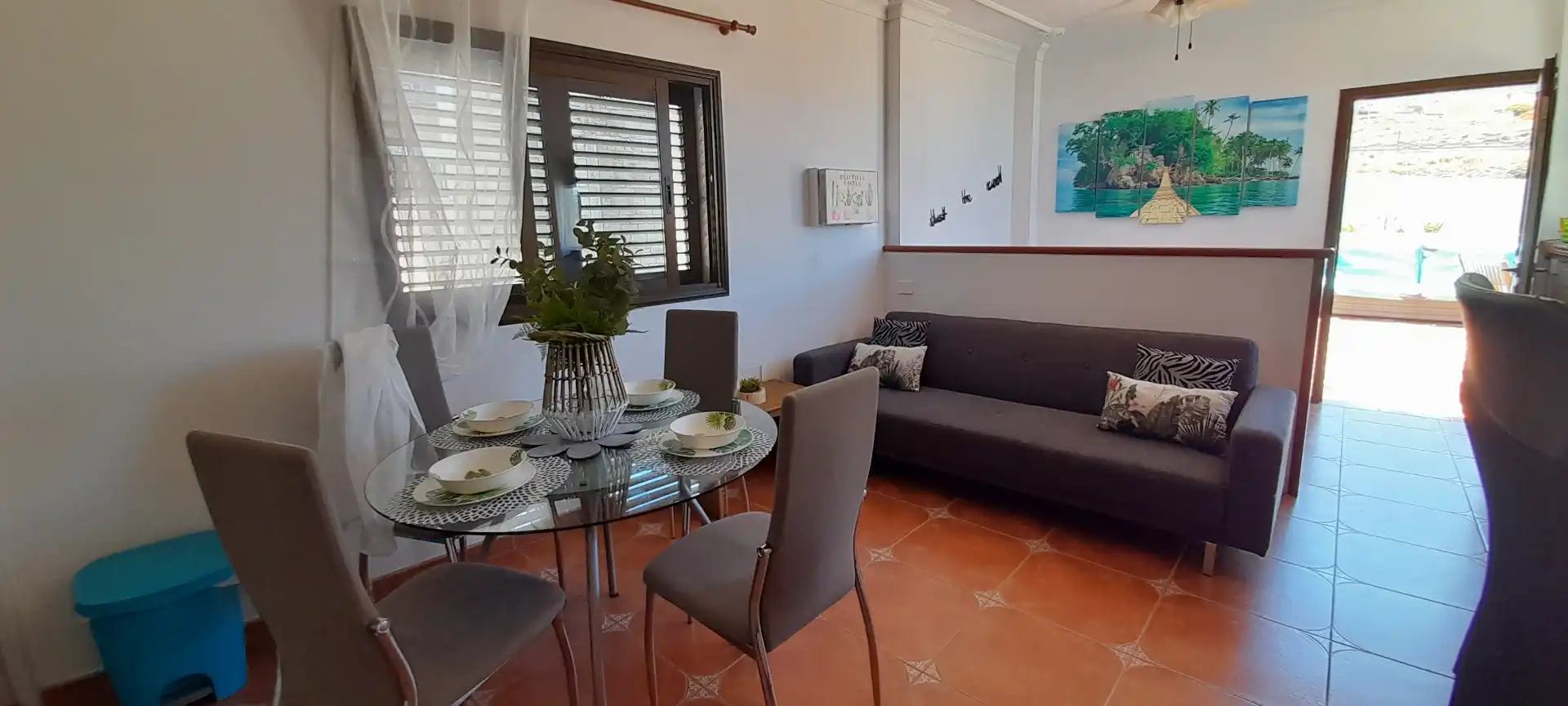 Sala de estar de Ático de alquiler en Candelaria con Terraza, Amueblado y Horno