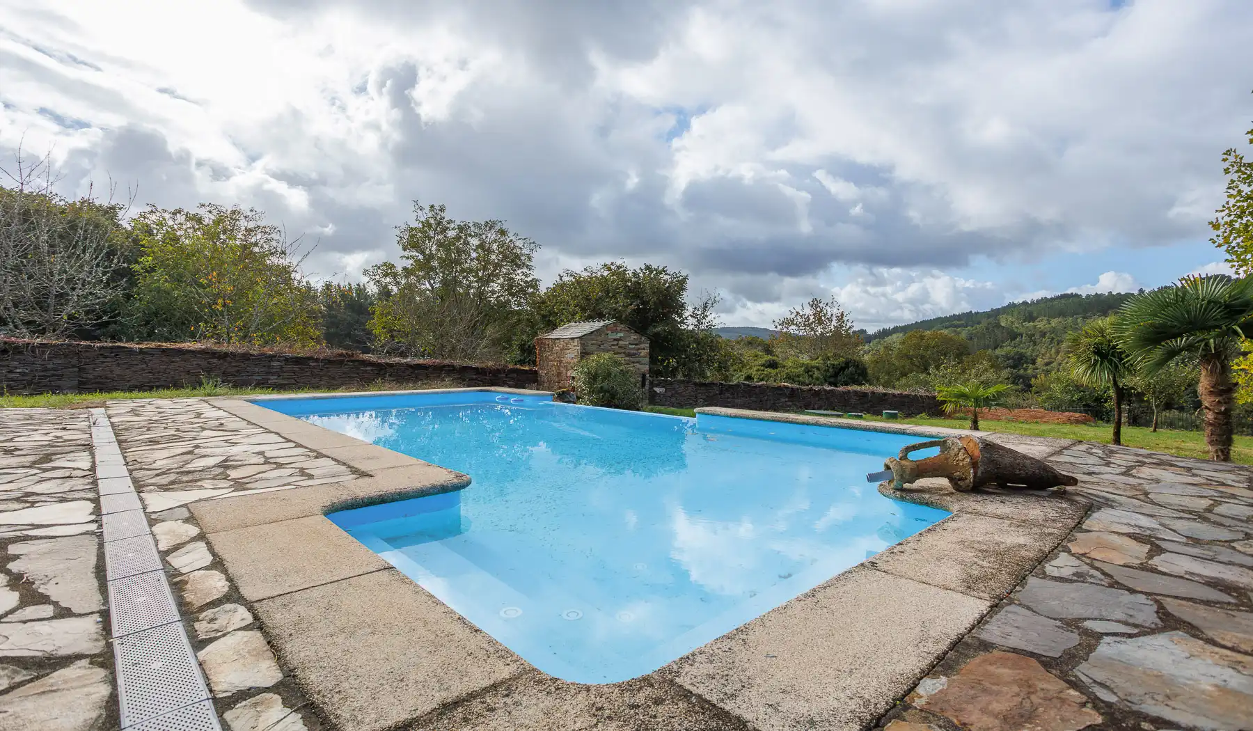 Piscina de Casa o chalet en venta en Lugo con Piscina y Amueblado