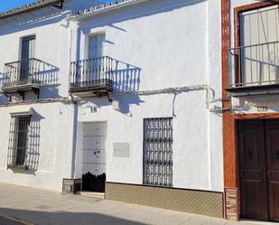 Exterior view of House or chalet for sale in Carrión de los Céspedes  with Terrace, Storage room and Balcony