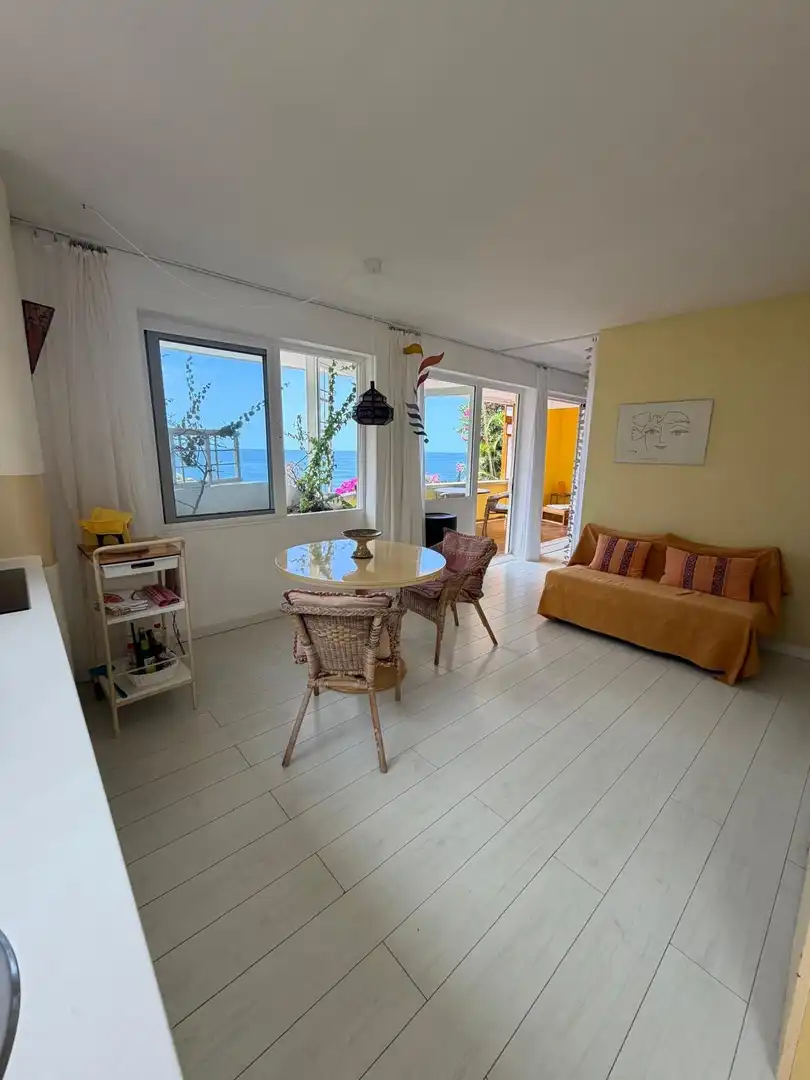 Wohnzimmer von Wohnung zur Miete in Los Realejos mit Parkett, Terrasse und Möbliert