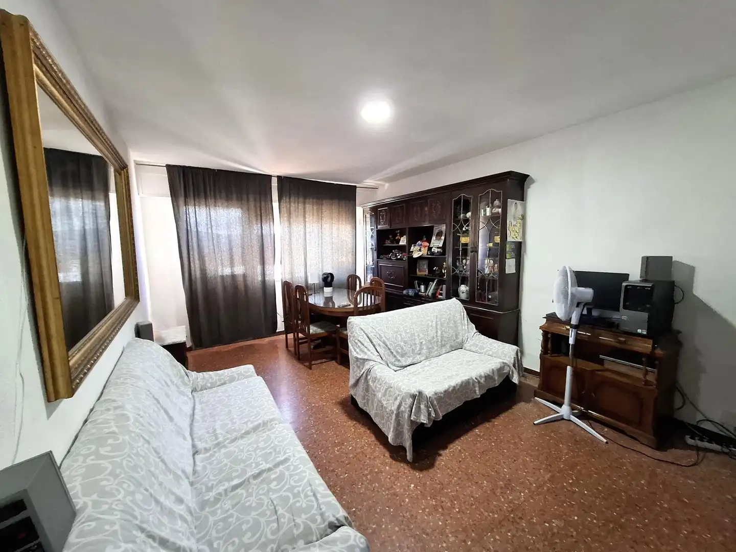 Sala de estar de Piso en venta en Agullent con Terraza