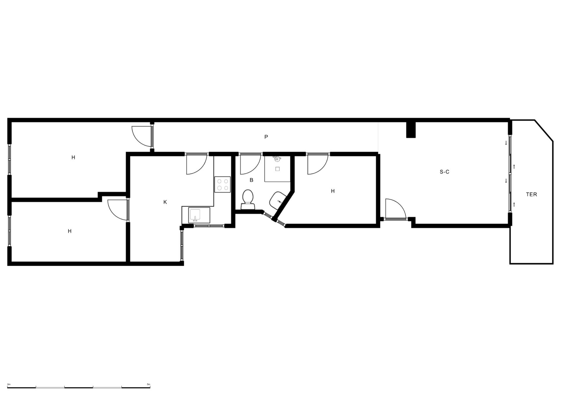 Piso en venta en  Palma de Mallorca con Terraza y Horno