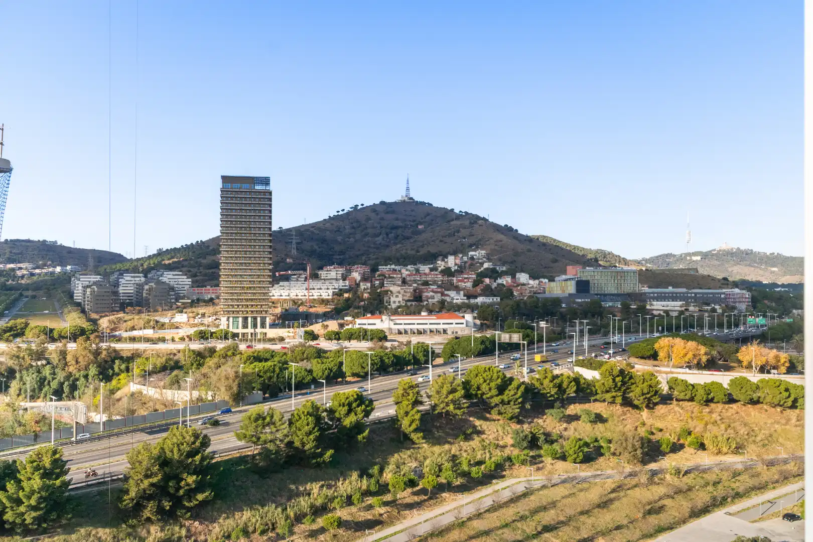 Außenansicht von Wohnung zur Miete in Esplugues de Llobregat mit Klimaanlage, Heizung und Terrasse