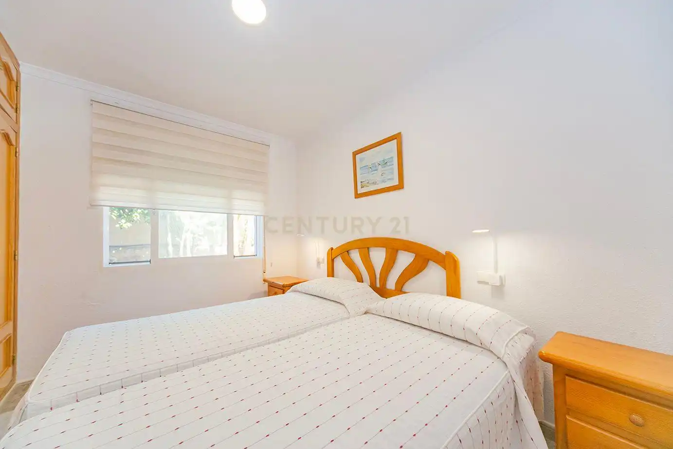 Dormitori de Apartament de lloguer en Calpe / Calp amb Piscina comunitària
