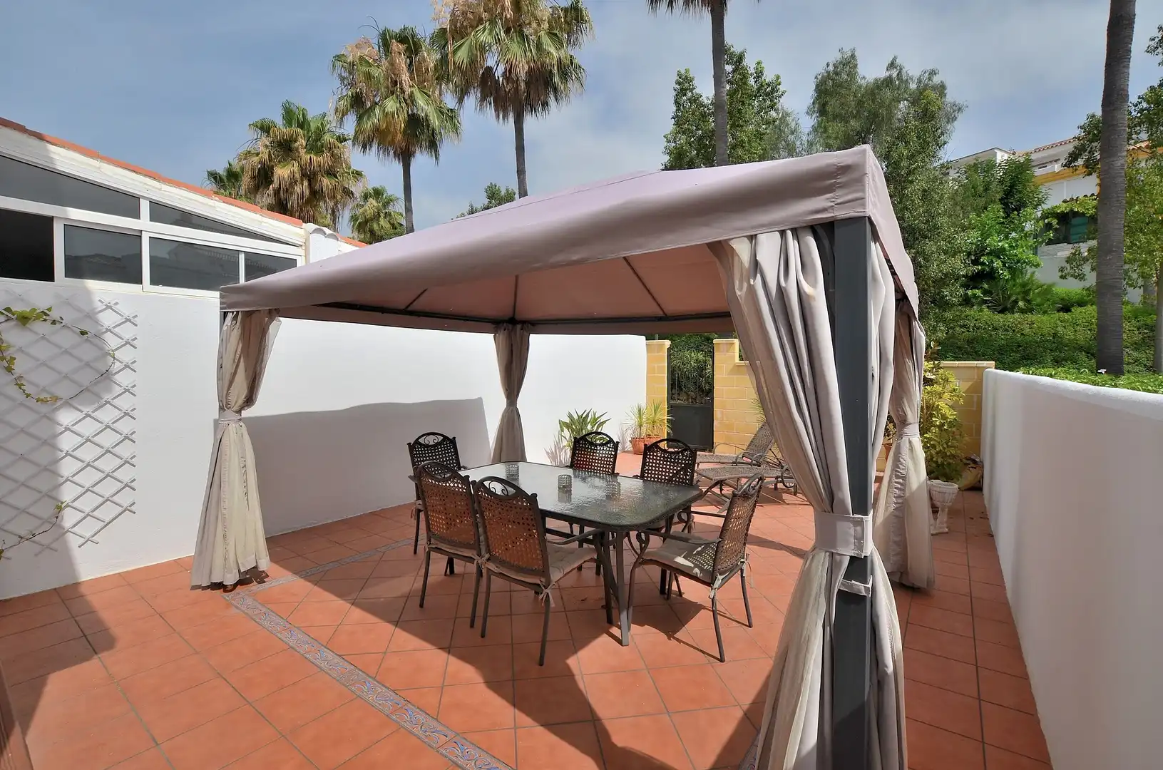 Terrassa de Casa adosada en venda en Benalmádena amb Aire condicionat, Terrassa i Forn
