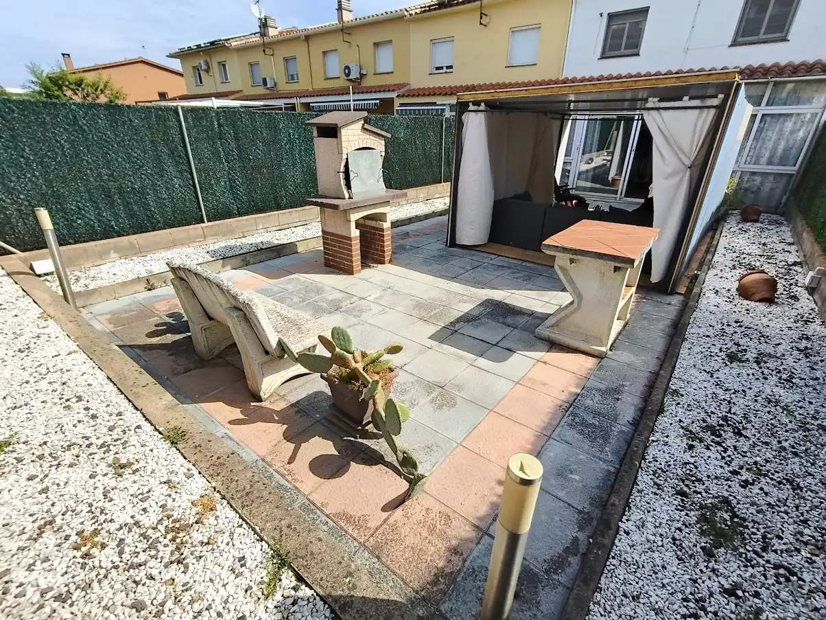 Terraza de Casa o chalet en venta en Sils con Aire acondicionado, Calefacción y Jardín privado