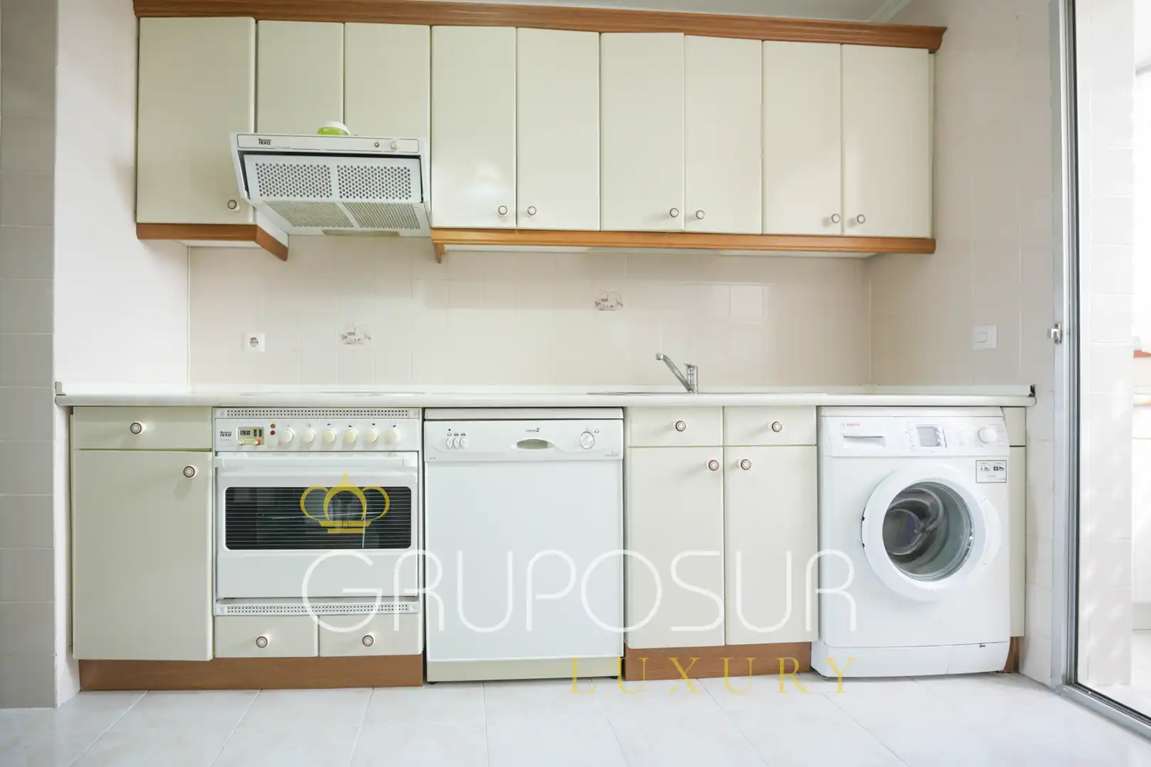 Küche von Wohnung zum Verkauf in Valladolid mit Heizung, Privatgarten und Parkett
