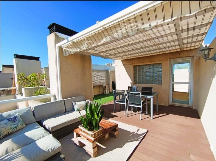 Terrace of Duplex to rent in Alicante / Alacant  with Air Conditioner, Private garden and Terrace