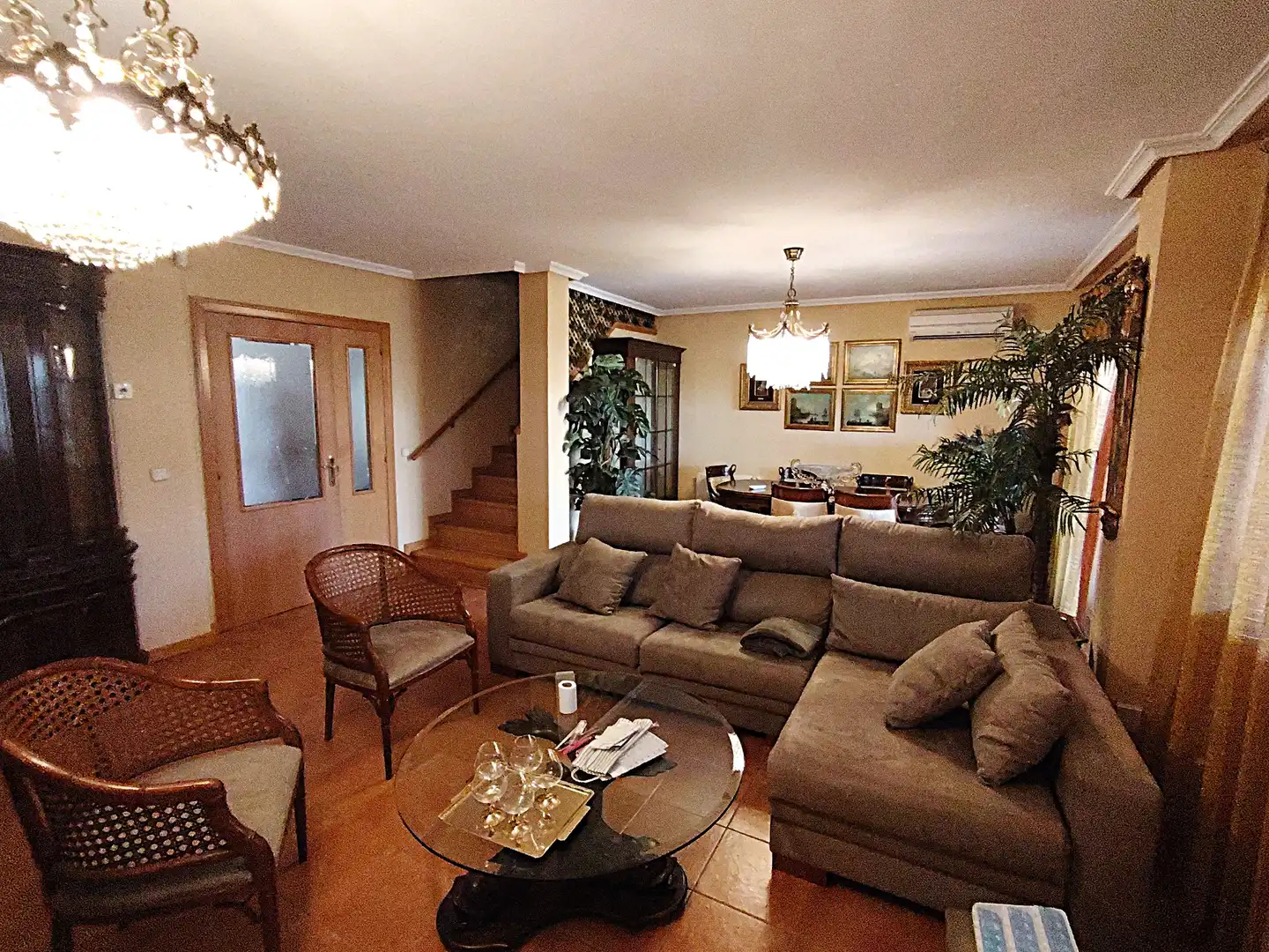 Sala de estar de Casa o chalet en venta en Aranjuez con Aire acondicionado, Calefacción y Jardín privado