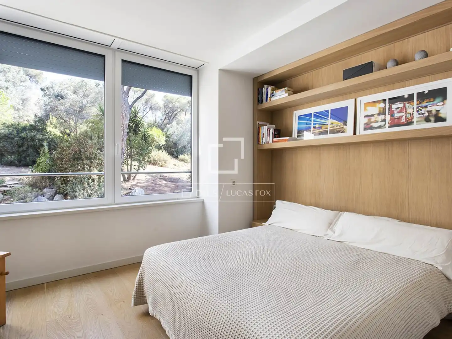 Bedroom of Houses for rent in Barcelona  with Air Conditioner, Heating and Private garden
