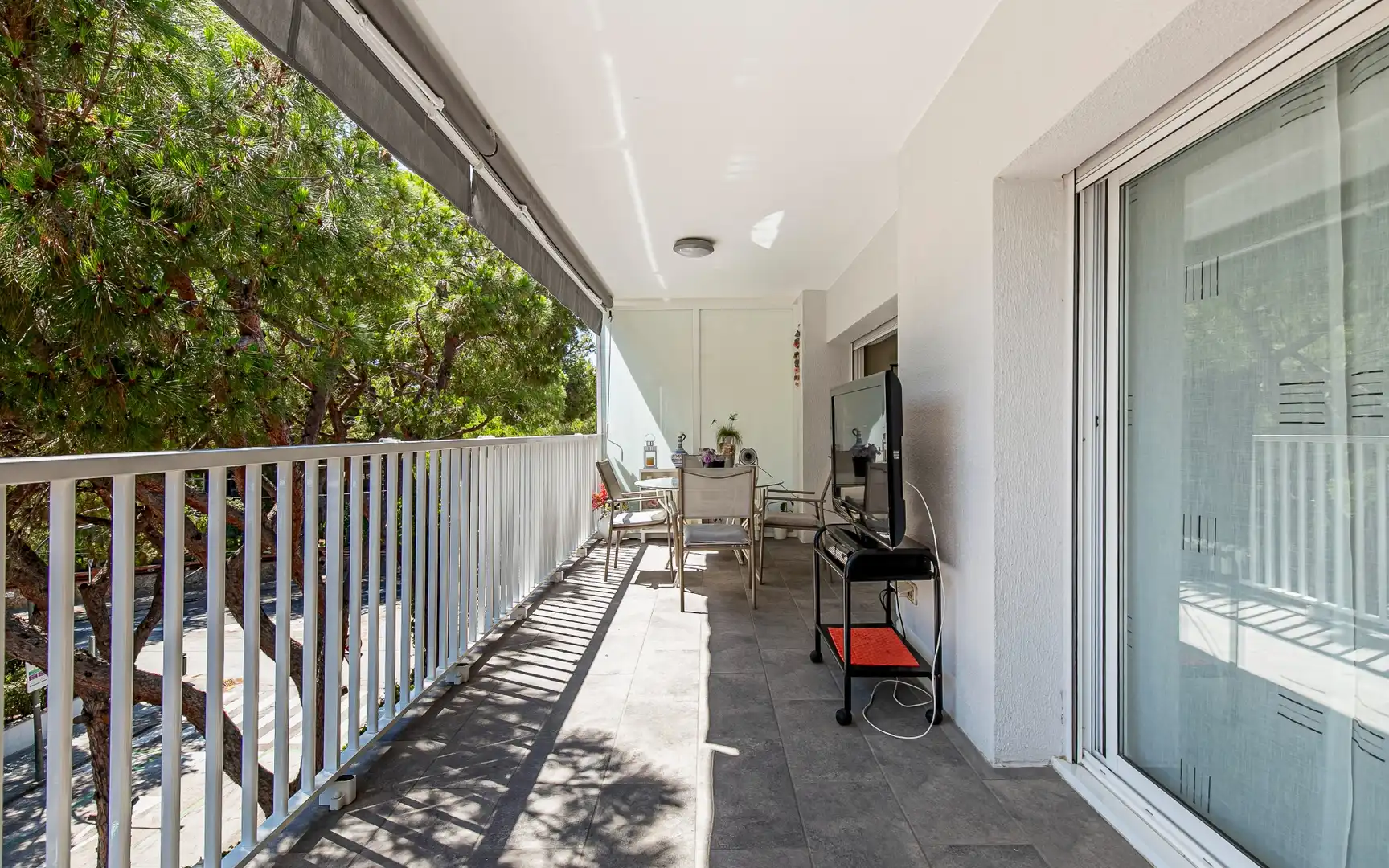 Balcony of Flat for sale in Castelldefels  with Air Conditioner, Heating and Private garden