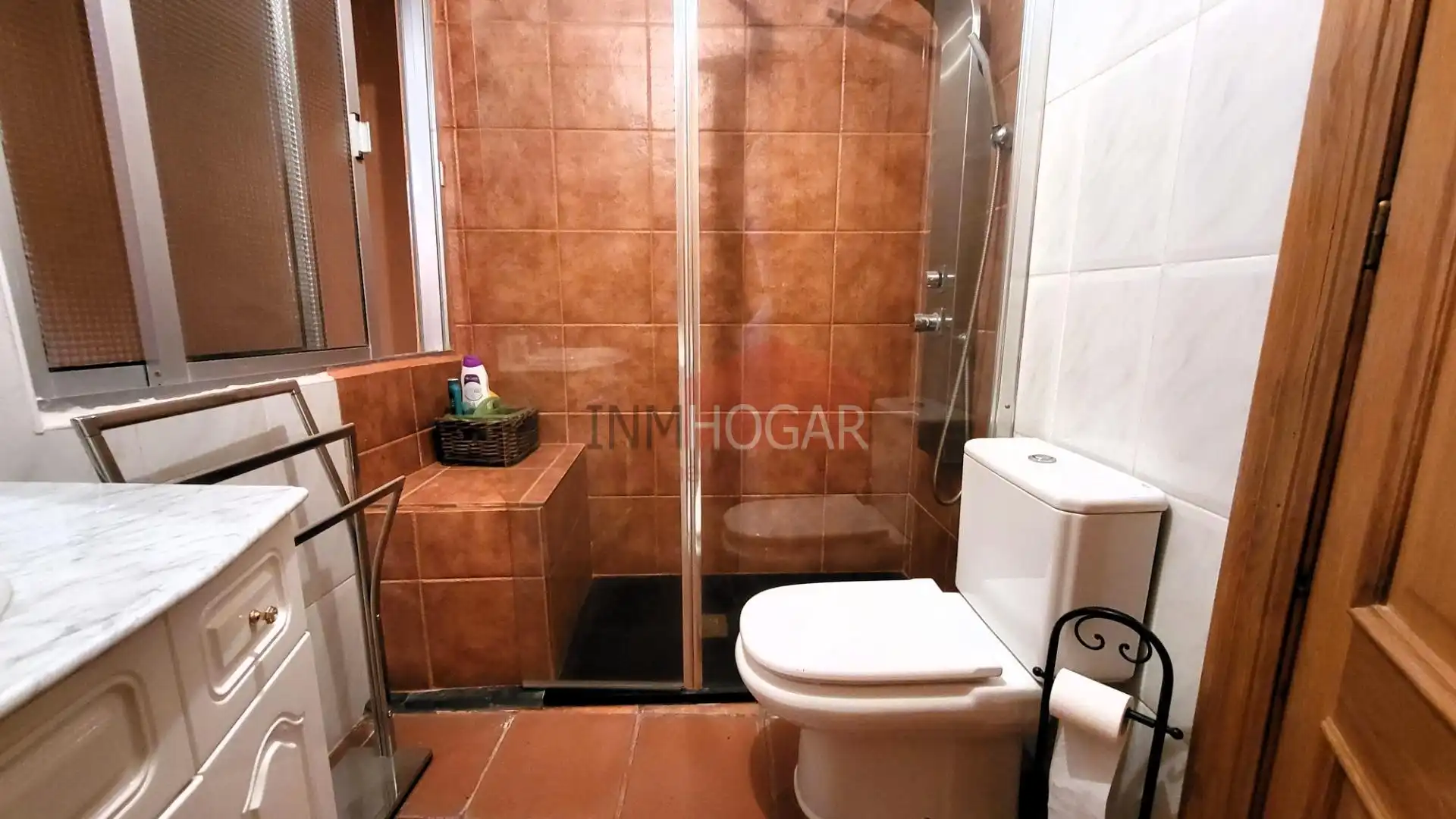 Baño de Casa o chalet en venta en Aldeaseca de la Frontera con Terraza, Amueblado y Balcón