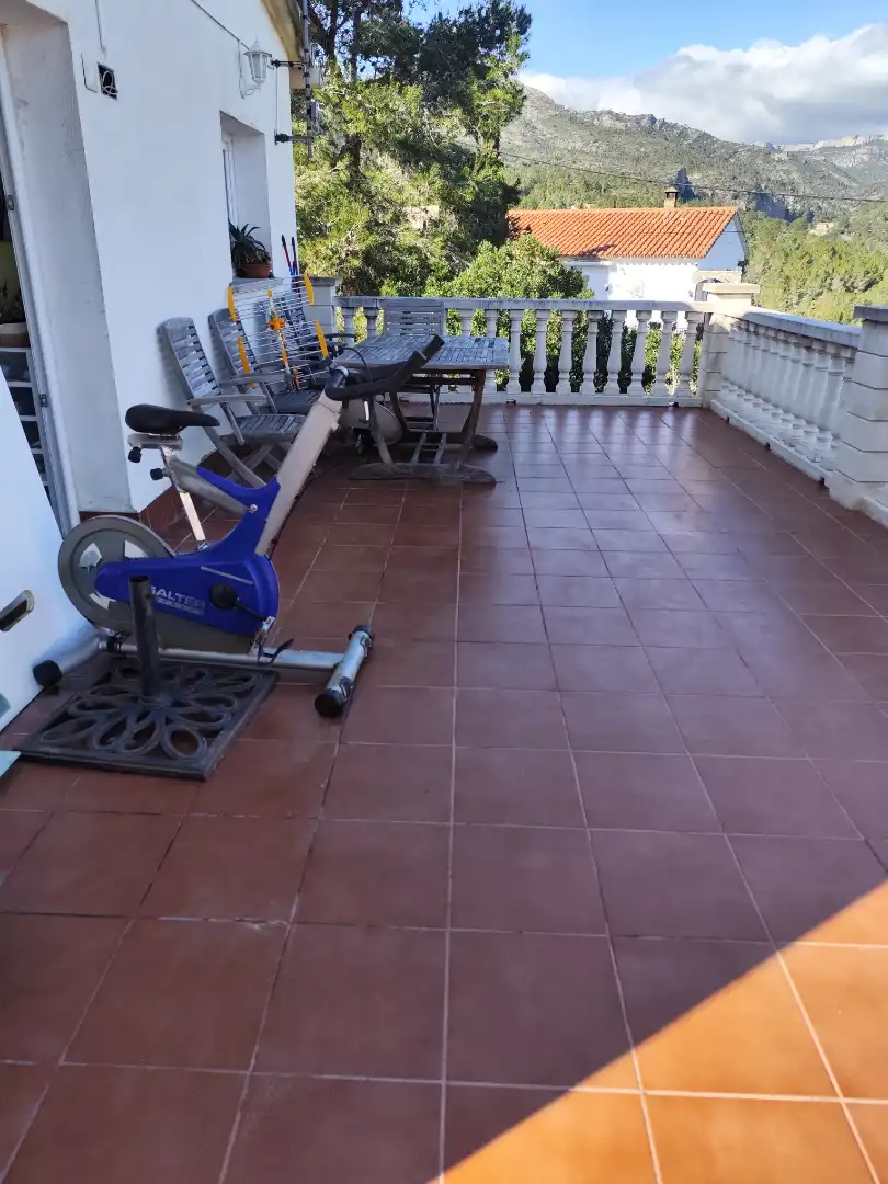 Terrassa de Casa o xalet en venda en Pratdip amb Aire condicionat, Calefacció i Jardí privat
