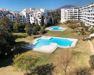 Swimming pool of Flat for sale in Marbella  with Air Conditioner, Heating and Terrace