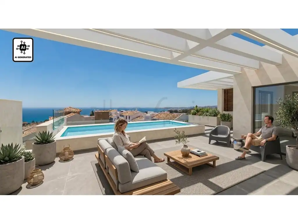 Maison avec piscine à vendre à Benalmádena pueblo, imagen 5