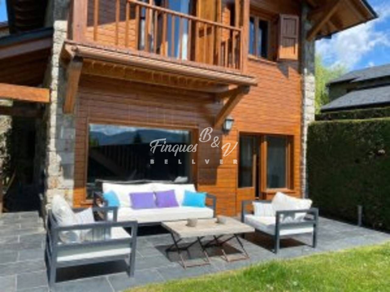 Terraza de Casa o chalet de alquiler en Isòvol con Calefacción, Jardín privado y Parquet