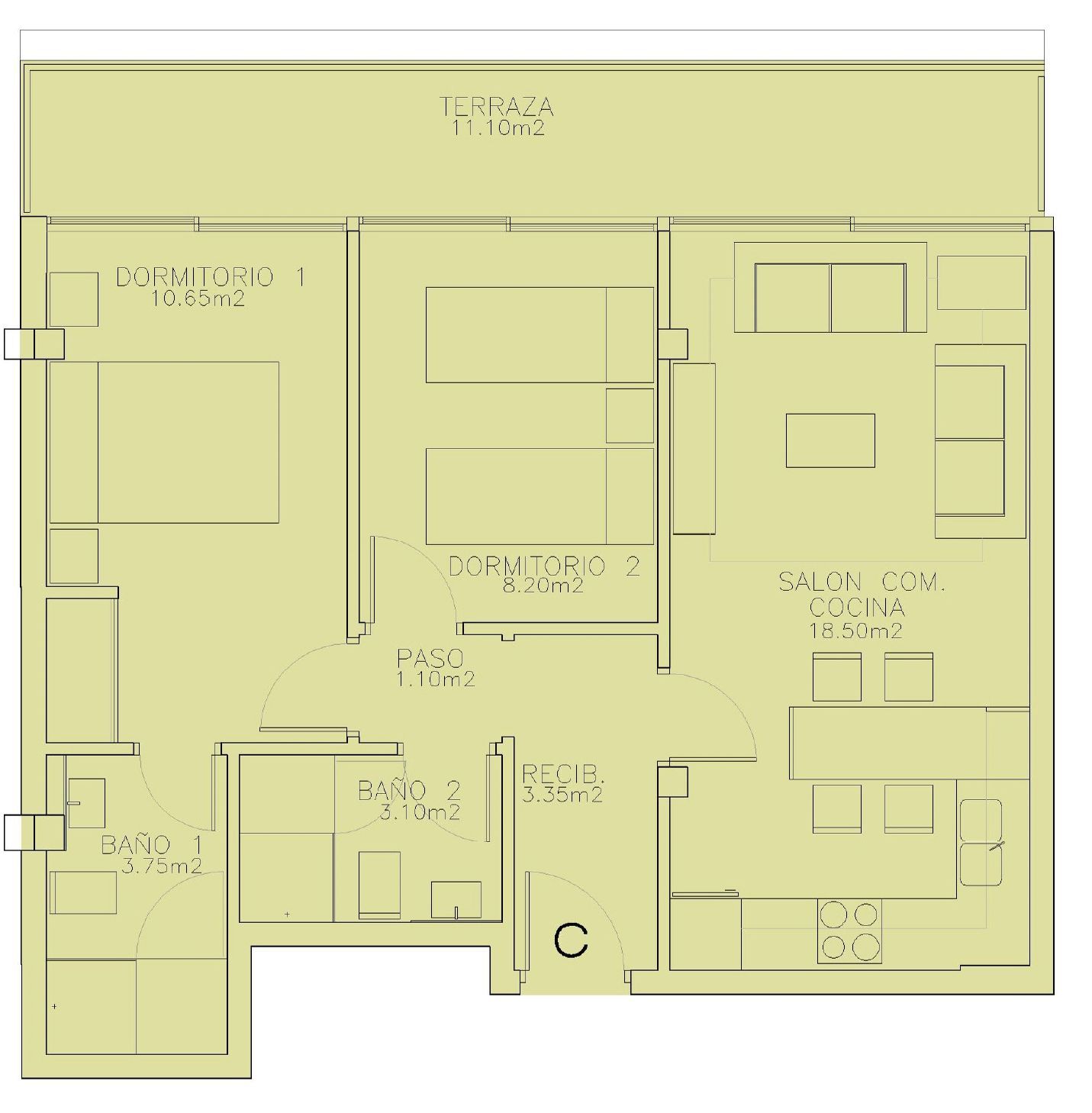 Attic for sale in Boiro  with Heating, Terrace and Storage room