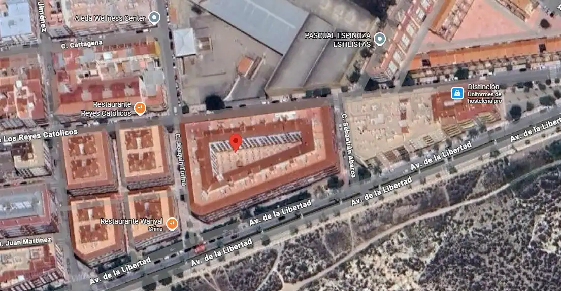 Vista exterior de Piso en venta en Jumilla