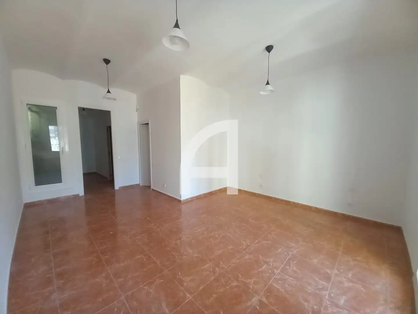 Sala de estar de Estudio de alquiler en Barcelona con Terraza y Balcón