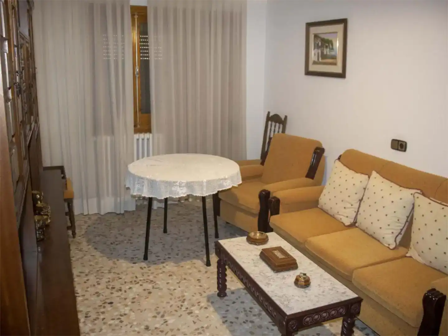 Sala de estar de Piso en venta en Daimiel con Aire acondicionado, Trastero y Balcón