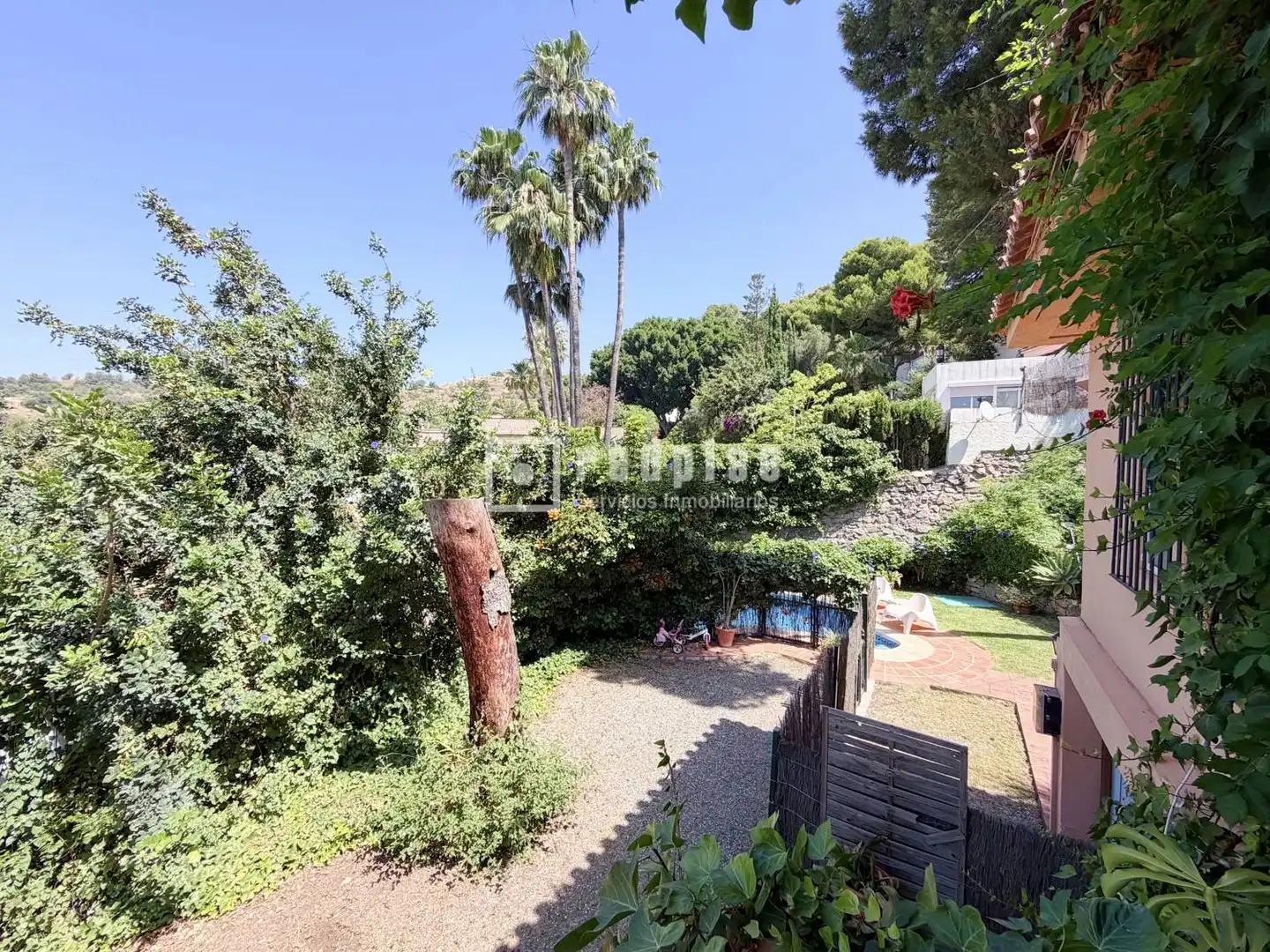 Jardín de Casa o chalet en venta en Málaga con Aire acondicionado, Jardín privado y Terraza