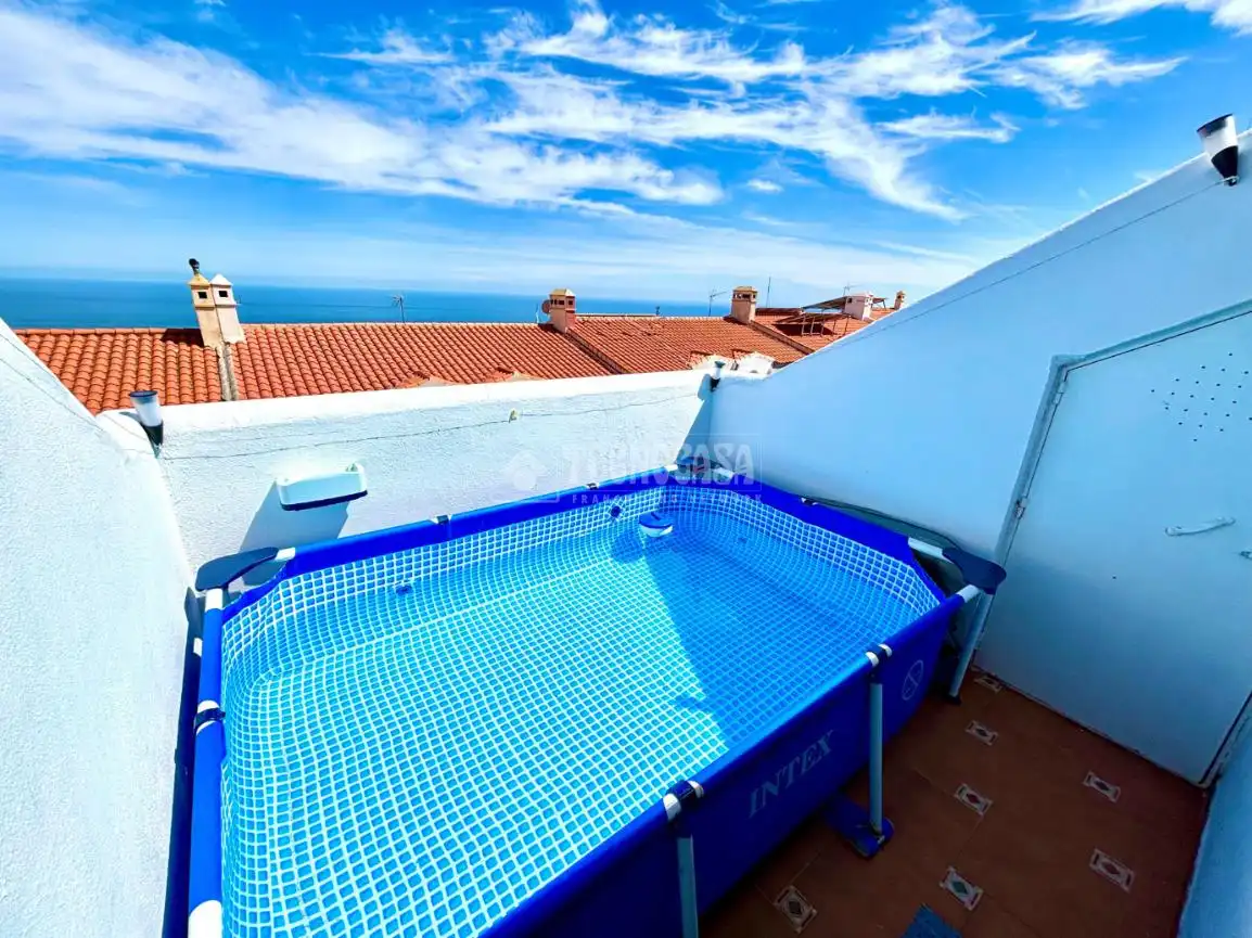 Swimming pool of Detached homes for sale in Benalmádena  with Air Conditioner, Heating and Terrace