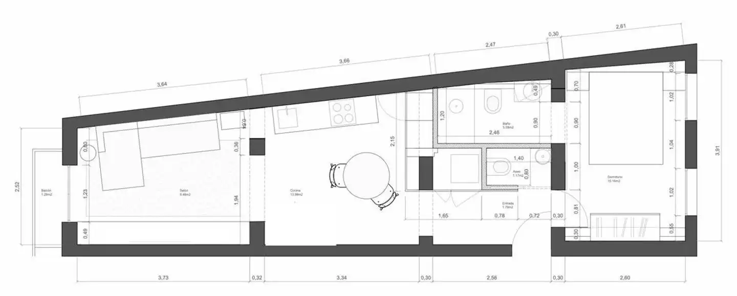 Apartament en venda en Madrid amb Aire condicionat, Calefacció i Moblat