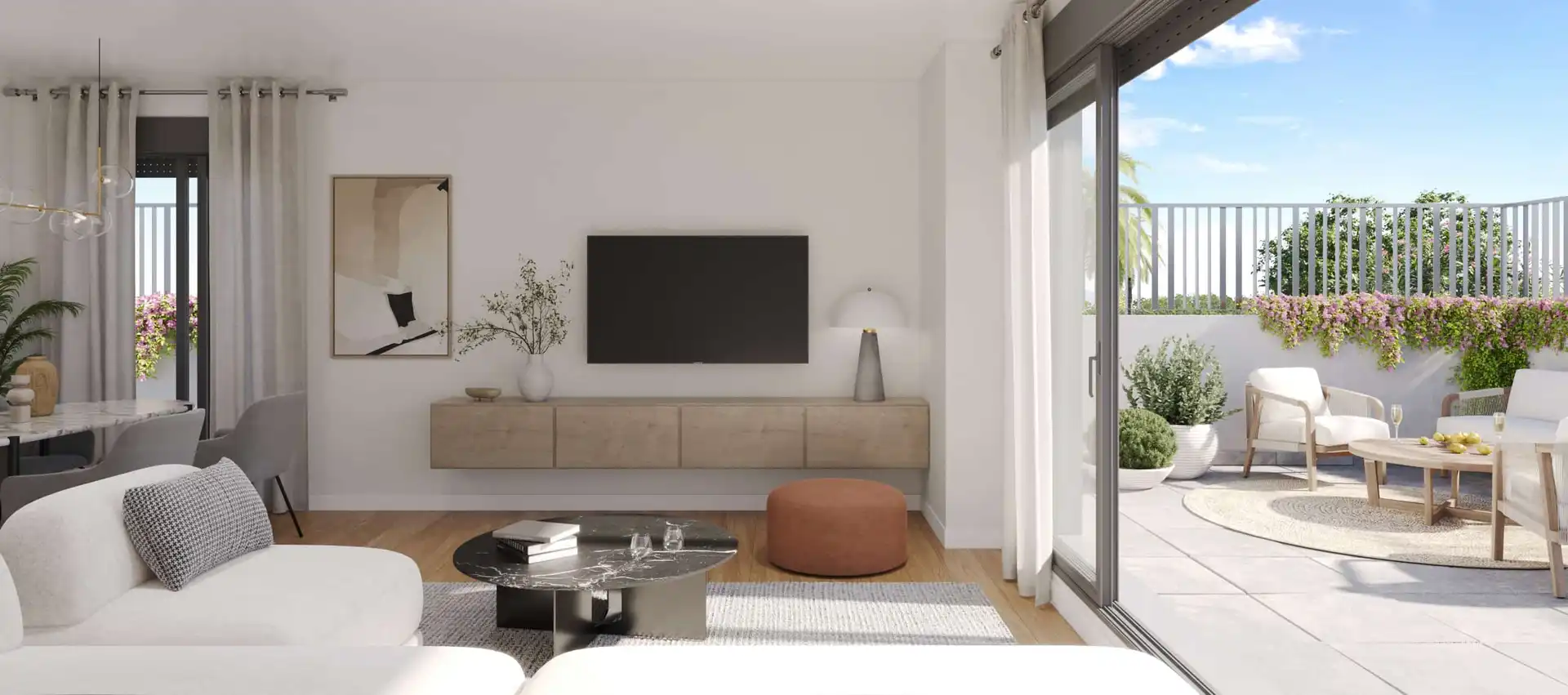 Sala d'estar de Pis en venda en Sevilla amb Aire condicionat, Calefacció i Terrassa