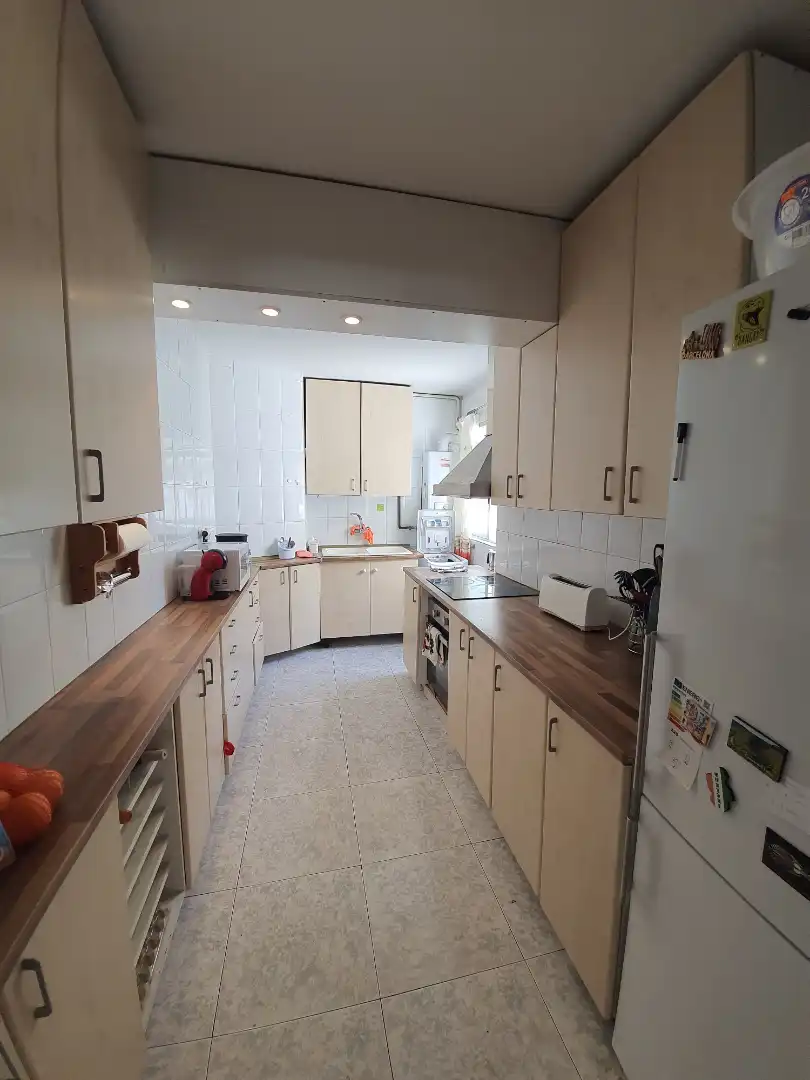 Cocina de Piso de alquiler en Valencia con Aire acondicionado, Amueblado y Horno