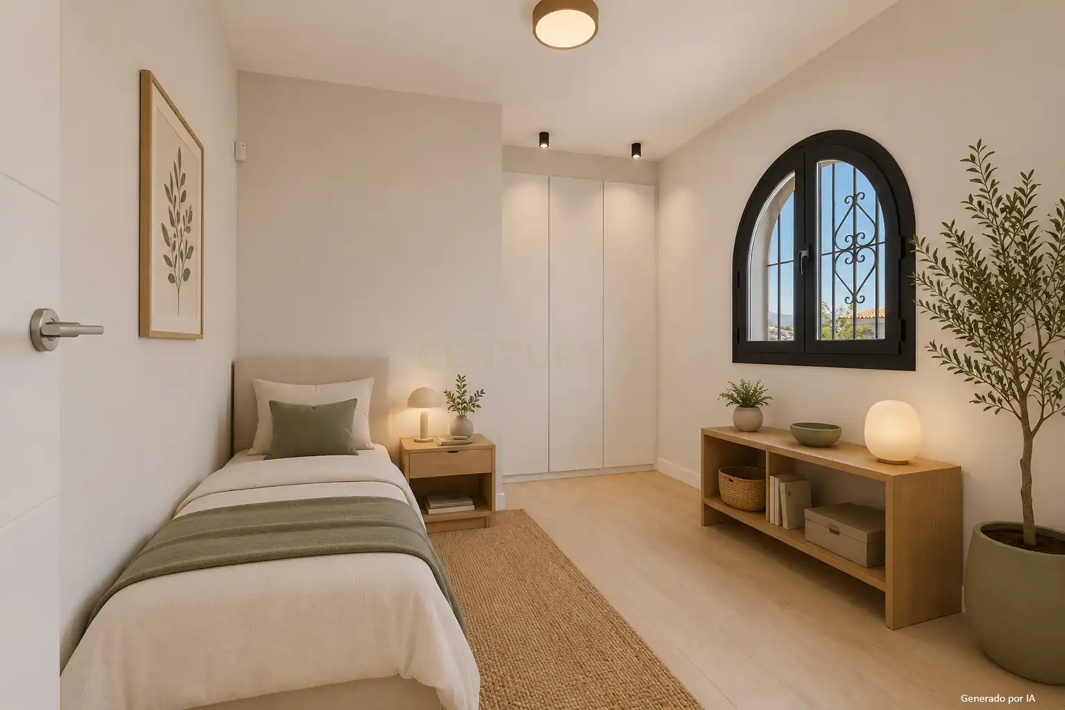 Dormitori de Apartament en venda en Mijas amb Aire condicionat i Alarma