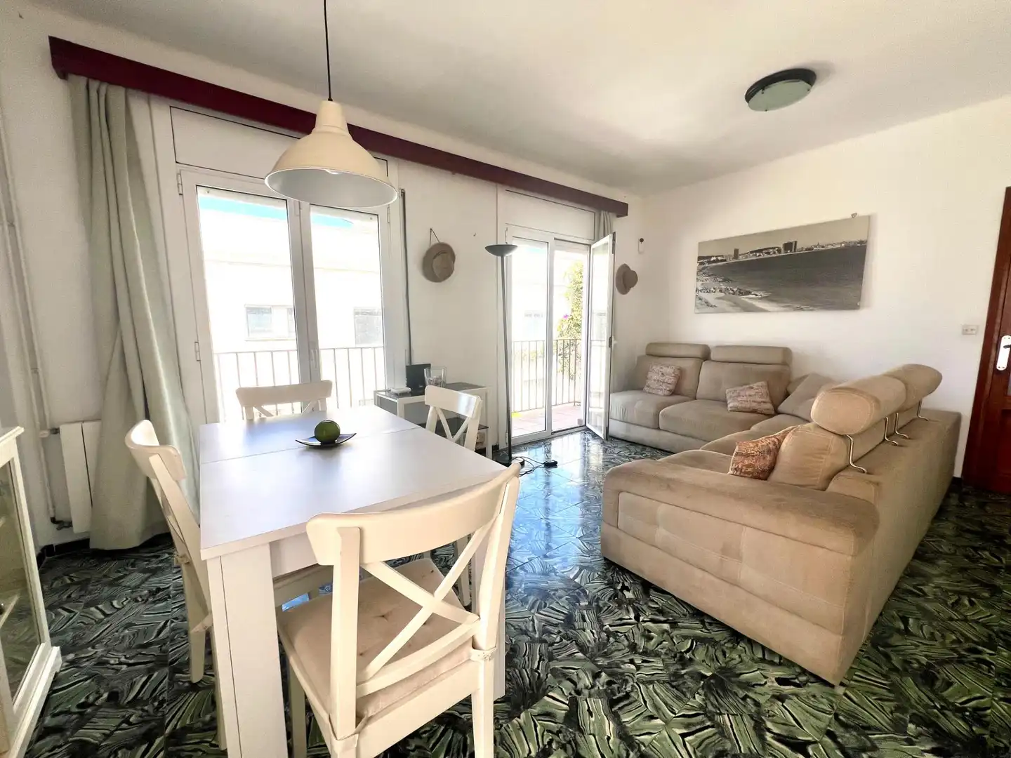 Living room of Flat for sale in Palamós  with Heating, Terrace and Storage room