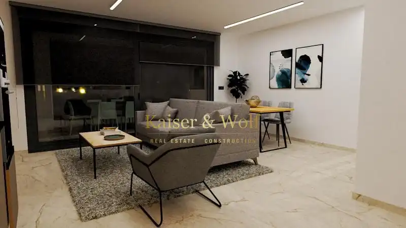 Sala de estar de Piso en venta en Pilar de la Horadada con Terraza y Piscina comunitaria